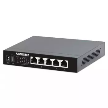 Switch não gerido Intellinet 5 portas 2.5G Ethernet PoE+ 55W
