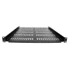StarTech.com SHELF-1U-20-FIXED-V prateleira ventilada 1U para rack de servidor, 19", em consola, montagem frontal, capacidade de 25 kg, 20" (50 cm) de profundidade, preto