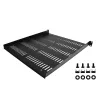 StarTech.com SHELF-1U-20-FIXED-V prateleira ventilada 1U para rack de servidor, 19", em consola, montagem frontal, capacidade de 25 kg, 20" (50 cm) de profundidade, preto