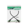 Cabo HDMI High Speed InLine com Ethernet, M/M, preto, contactos dourados, 1m