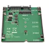 Adaptador StarTech.com M.2 SATA SSD para 2,5 polegadas SATA - conversor M.2 NGFF para SATA - 7mm - suporte open-frame - adaptador para disco M2