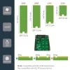 Adaptador StarTech.com M.2 SATA SSD para 2,5 polegadas SATA - conversor M.2 NGFF para SATA - 7mm - suporte open-frame - adaptador para disco M2