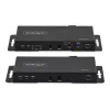 StarTech.com ST121HD20FXA2 kit extensor HDMI por fibra ótica 4K 60Hz, até 1 km (monomodo) / 300 m (multimodo), LC, HDR, HDCP, áudio/RS232/IR, transmissor e recetor