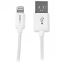 Cabo USB para Lightning StarTech.com 1 m – cabo de carregamento para iPhone/iPad/iPod – cabo Lightning para USB com função de carregamento rápido – certificado Apple MFi – branco