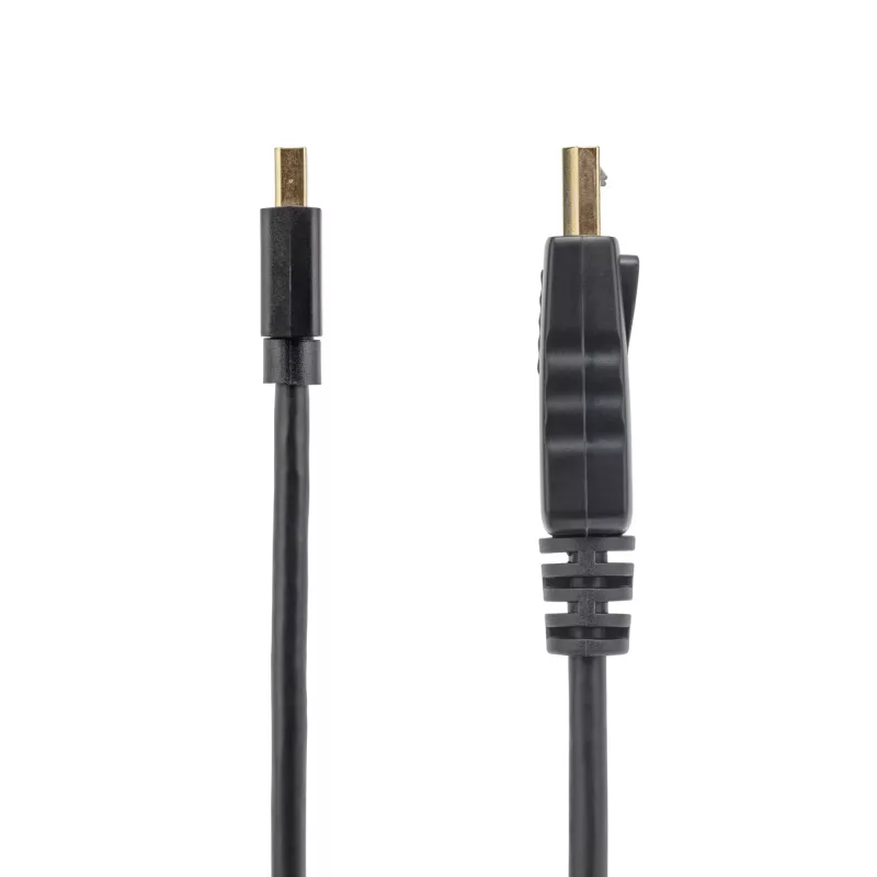 Cabo StarTech.com 3m Mini DisplayPort para DisplayPort 1.2 - cabo adaptador Mini DisplayPort para DisplayPort 4K x 2K UHD - cabo Mini DP para DP para monitor - cabo conversor mDP para DP