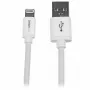 Cabo StarTech.com 2 m (6 ft.) USB para Lightning - cabo de carregamento longo para iPhone / iPad / iPod - cabo Lightning para USB - certificado Apple MFi - branco