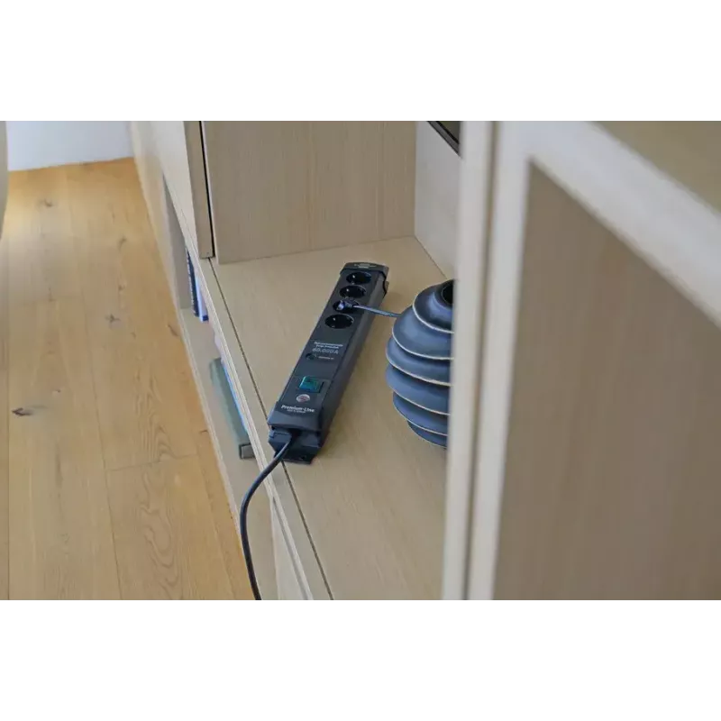 Extensão de energia Brennenstuhl 1951140300 1,8 m 4 tomadas AC para interior preto