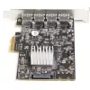 Placa USB PCIe de 4 portas StarTech.com – Placa de expansão PCI Express USB 3.1/3.2 Gen 2 Type-A de 10 Gbit/s com 2 controladores – 4x USB-A – Placa adaptadora USB PCIe – Windows/Mac/Linux