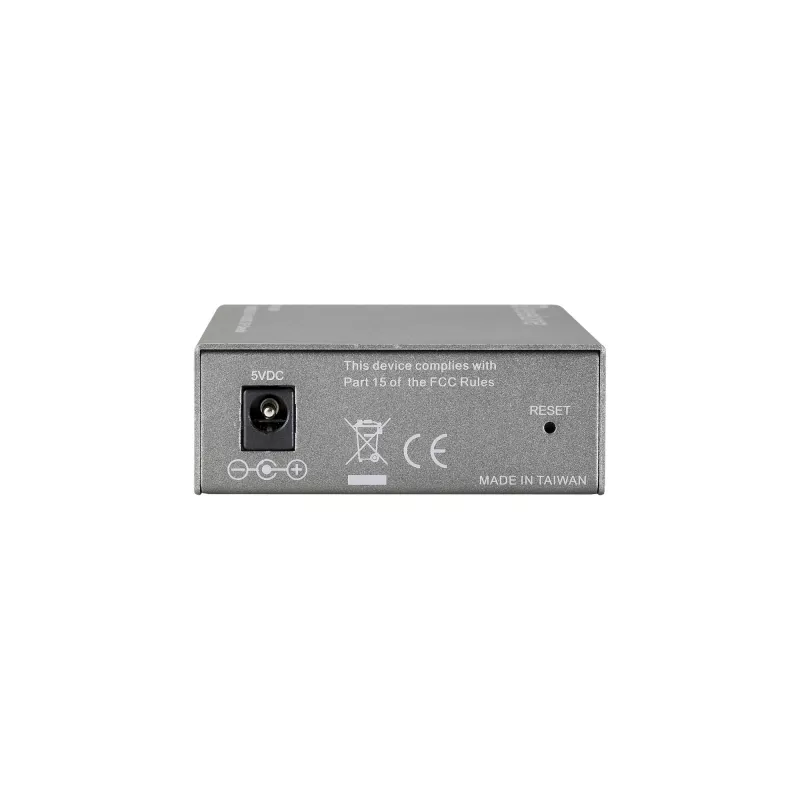 Conversor de suporte de rede LevelOne RJ45 para SFP Managed Fast Ethernet