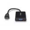 Adaptador conversor de vídeo HDMI para VGA StarTech.com com áudio para PC de secretária / portátil / ultrabook – 1920x1080