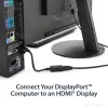 StarTech.com DP2HDMI2 adaptador de vídeo / conversor de DisplayPort para HDMI, macho/fêmea, até 1920x1200, 25 cm