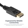 StarTech.com DP2HDMI2 adaptador de vídeo / conversor de DisplayPort para HDMI, macho/fêmea, até 1920x1200, 25 cm