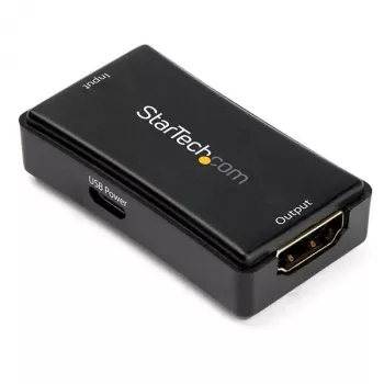 Amplificador de sinal HDMI StarTech.com 14 m – 4K 60Hz, 3840 x 2160 píxeis, Repetidor AV, 14 m, Preto, HDCP