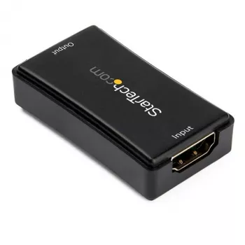 Amplificador de sinal HDMI StarTech.com 14 m – 4K 60Hz, 3840 x 2160 píxeis, Repetidor AV, 14 m, Preto, HDCP