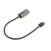 StarTech.com USB31000S2 adaptador de USB 3.0 para Gigabit Ethernet, 10/100/1000 Mbps, de USB para RJ45, cabo integrado de 30 cm