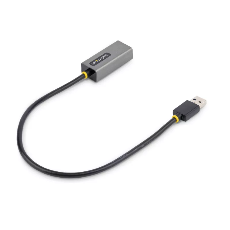 StarTech.com USB31000S2 adaptador de USB 3.0 para Gigabit Ethernet, 10/100/1000 Mbps, de USB para RJ45, cabo integrado de 30 cm