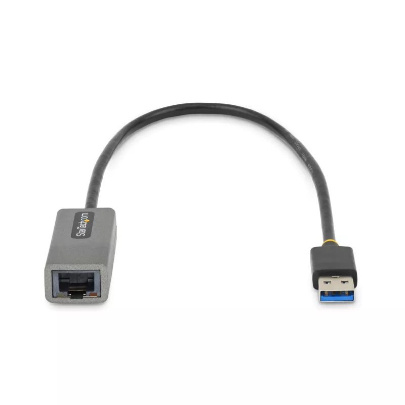 StarTech.com USB31000S2 adaptador de USB 3.0 para Gigabit Ethernet, 10/100/1000 Mbps, de USB para RJ45, cabo integrado de 30 cm