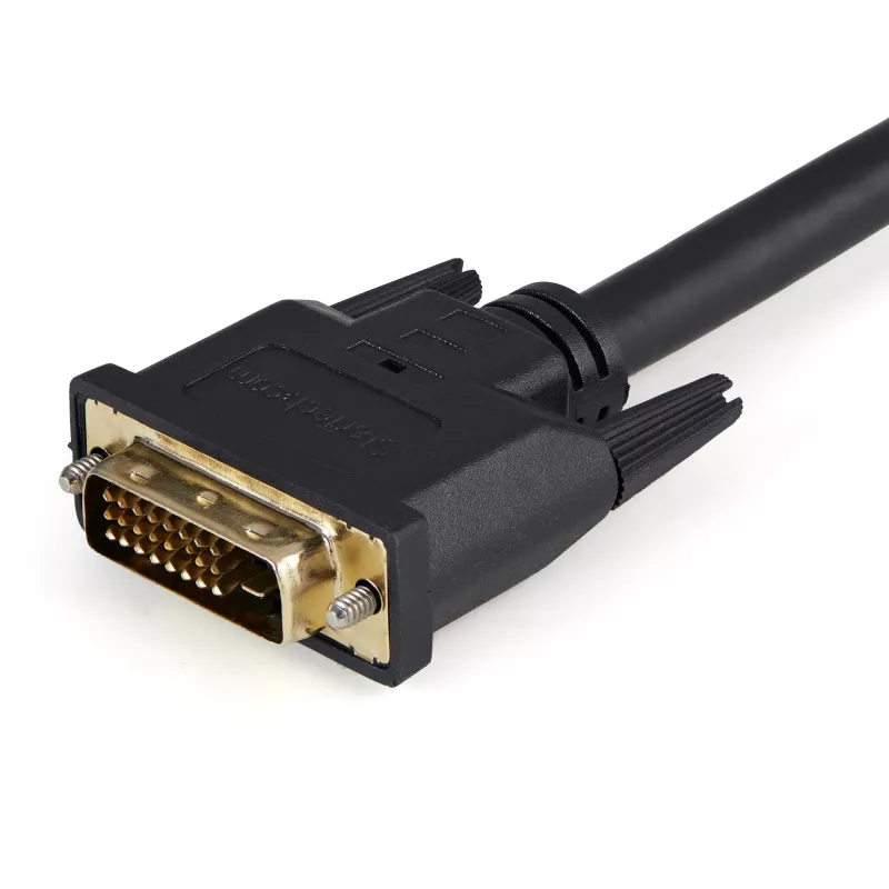 Cabo divisor de vídeo digital DVI-D para 2x DVI-D StarTech.com 30cm (1 ft) - M/F~1 ft DVI-D para 2x DVI-D Cabo divisor de vídeo digital - M/F