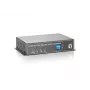Repetidor de rede LevelOne PoE sobre recetor de 2 fios POT-0110