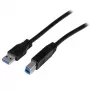 Cabo SuperSpeed USB 3.0 A para B certificado StarTech.com 1m (3ft) – M/M