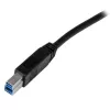 Cabo SuperSpeed USB 3.0 A para B certificado StarTech.com 1m (3ft) – M/M