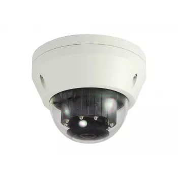 LevelOne FCS-3306 HUBBLE câmara de rede IP tipo domo, 3 MP, H.265, PoE, IV, interior/exterior, antivandalismo, IP68, branca