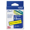 Fita de etiquetagem Brother TZE631S Preto sobre Amarelo TZe