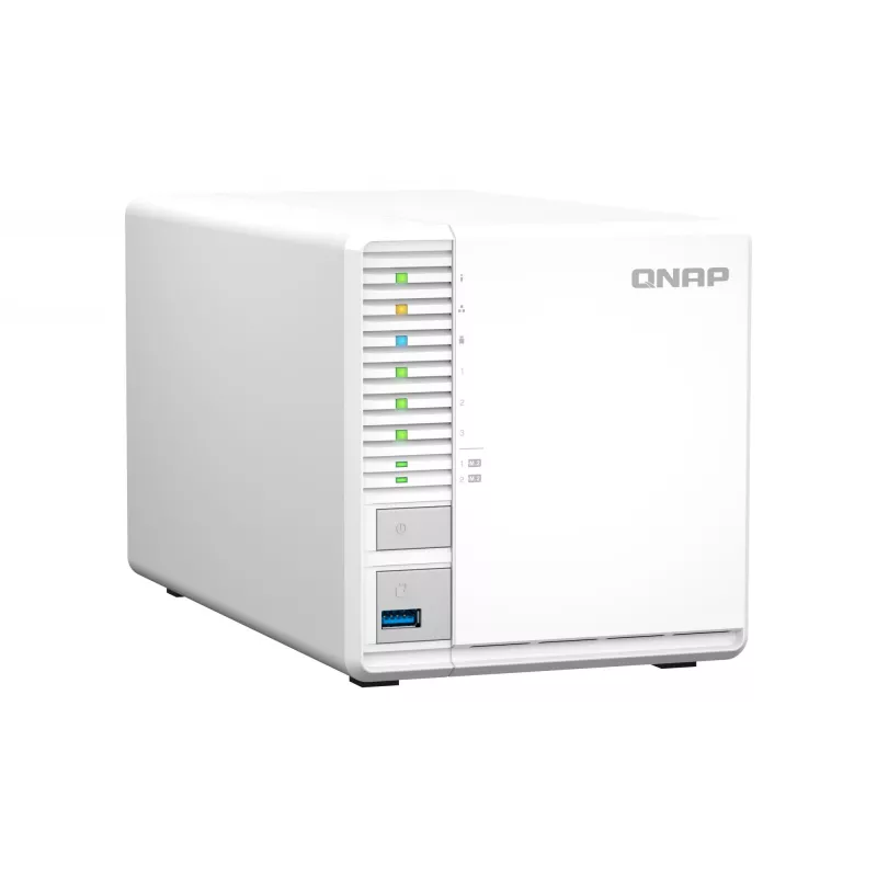 QNAP TS-364 NAS Tower Intel® Celeron® N5095 8 GB DDR4 0 TB QNAP Turbo System branco