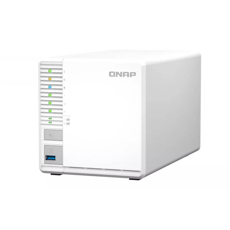 QNAP TS-364 NAS Tower Intel® Celeron® N5095 8 GB DDR4 0 TB QNAP Turbo System branco