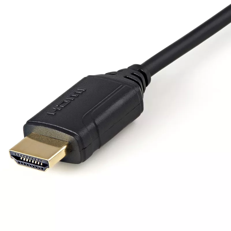 StarTech.com HDMM50CMP cabo HDMI 2.0 Premium High Speed com Ethernet, 4K 60 Hz, HDR, HDMI (macho) para HDMI (macho), 0,5 m, preto