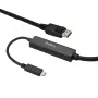 Cabo USB-C para DisplayPort 1.2 StarTech.com 2,9 m (9,8 ft.) 4K 60Hz – cabo adaptador USB-C para DisplayPort – HBR2 USB Type-C DP Alt Mode para cabo de vídeo de monitor DP – funciona com Thunderbolt 3 – preto