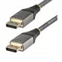 Cabo DisplayPort 1.4 StarTech.com 13ft (4 m) certificado VESA – 8K 60Hz HDR10 – Vídeo Ultra HD 4K 120Hz – Cabo DP 1.4 – para monitores/ecrãs – Cabo DisplayPort para DisplayPort – M/M