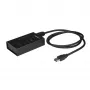 StarTech.com HB30A3A1CST hub USB 3.0 de 4 portas, USB-A para 3x USB-A e 1x USB-C, industrial, em metal