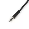 Adaptador de headset StarTech.com para headsets com fichas separadas de auscultador/microfone – 3,5 mm de 4 polos para 2x 3,5 mm de 3 polos ficha/conector fêmea