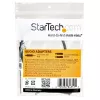Adaptador de headset StarTech.com para headsets com fichas separadas de auscultador/microfone – 3,5 mm de 4 polos para 2x 3,5 mm de 3 polos ficha/conector fêmea