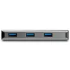 StarTech.com HB31C3ASDMB hub USB-C de 3 portas com leitor de cartões SD, 3x USB-A, 10 Gbps, USB 3.1, alimentado pelo barramento, cabo de 25 cm, compatível com Thunderbolt 3