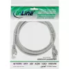 Cabo patch InLine F/UTP Cat.5e cinzento 1m