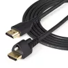 Cabo HDMI StarTech.com 6ft (2 m) com parafuso de segurança – 4K 60Hz HDR – Cabo de monitor HDMI 2.0 High-Speed com conector de parafuso de segurança para ligação segura – Cabo HDMI com Ethernet – M/M