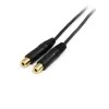 Cabo divisor estéreo StarTech.com 15 cm – ficha de 3,5 mm para 2x conector fêmea de 3,5 mm