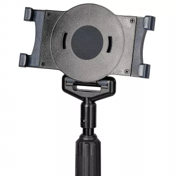 Suporte móvel para tablet StarTech.com com rodas bloqueáveis – carrinho de altura ajustável – suporte universal rolante de chão para tablets de 7 a 11 polegadas, suporte portátil para tablet com suporte de tablet removível