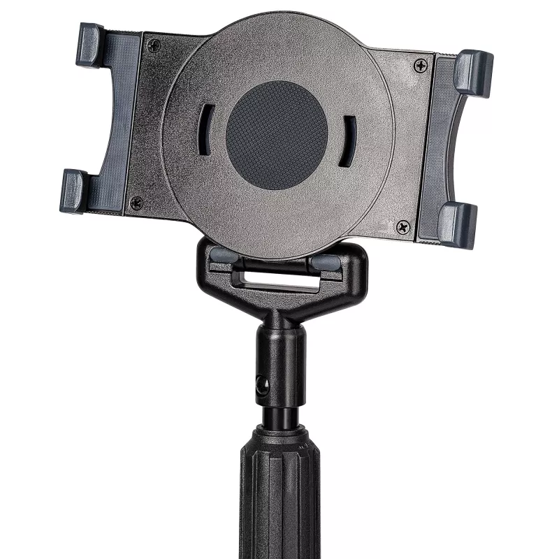 Suporte móvel para tablet StarTech.com com rodas bloqueáveis – carrinho de altura ajustável – suporte universal rolante de chão para tablets de 7 a 11 polegadas, suporte portátil para tablet com suporte de tablet removível