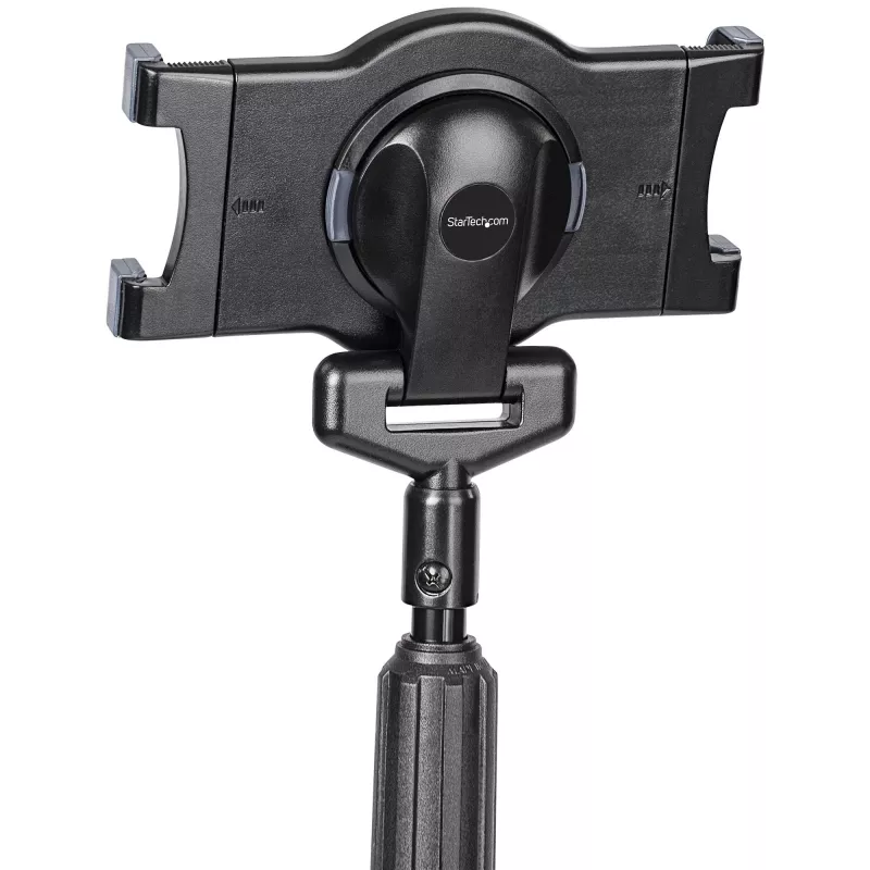 Suporte móvel para tablet StarTech.com com rodas bloqueáveis – carrinho de altura ajustável – suporte universal rolante de chão para tablets de 7 a 11 polegadas, suporte portátil para tablet com suporte de tablet removível