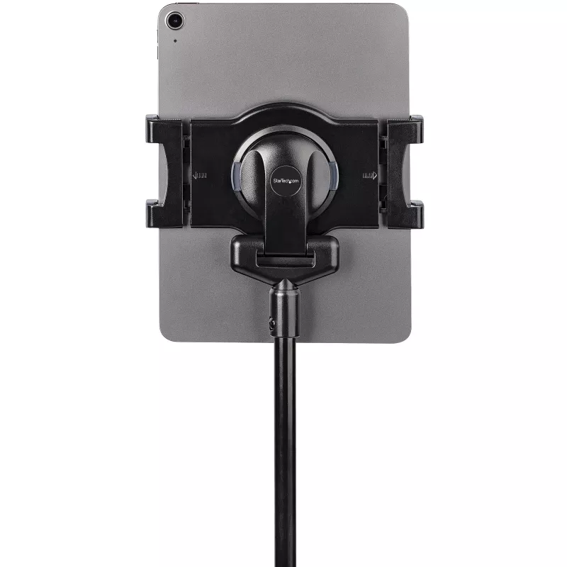 Suporte móvel para tablet StarTech.com com rodas bloqueáveis – carrinho de altura ajustável – suporte universal rolante de chão para tablets de 7 a 11 polegadas, suporte portátil para tablet com suporte de tablet removível