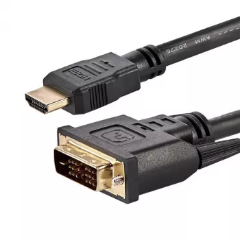 Cabo HDMI para DVI-D StarTech.com 6 ft – M/M, 1,8 m, HDMI, DVI-D, ficha, ficha, reto
