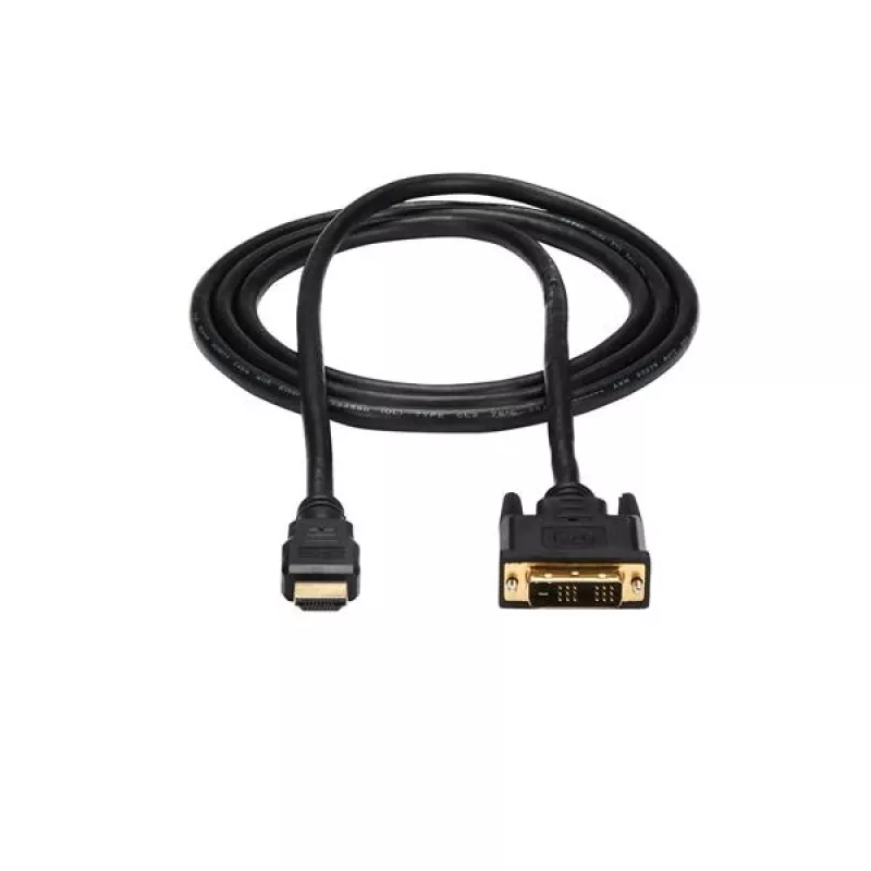 Cabo HDMI para DVI-D StarTech.com 6 ft – M/M, 1,8 m, HDMI, DVI-D, ficha, ficha, reto