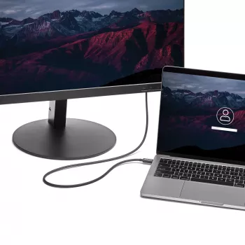 Cabo USB-C Thunderbolt 3 (20Gbps) StarTech.com 1m – compatível com Thunderbolt, USB e DisplayPort