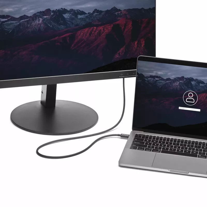 Cabo USB-C Thunderbolt 3 (20Gbit/s) StarTech.com 2m – compatível com Thunderbolt, USB e DisplayPort