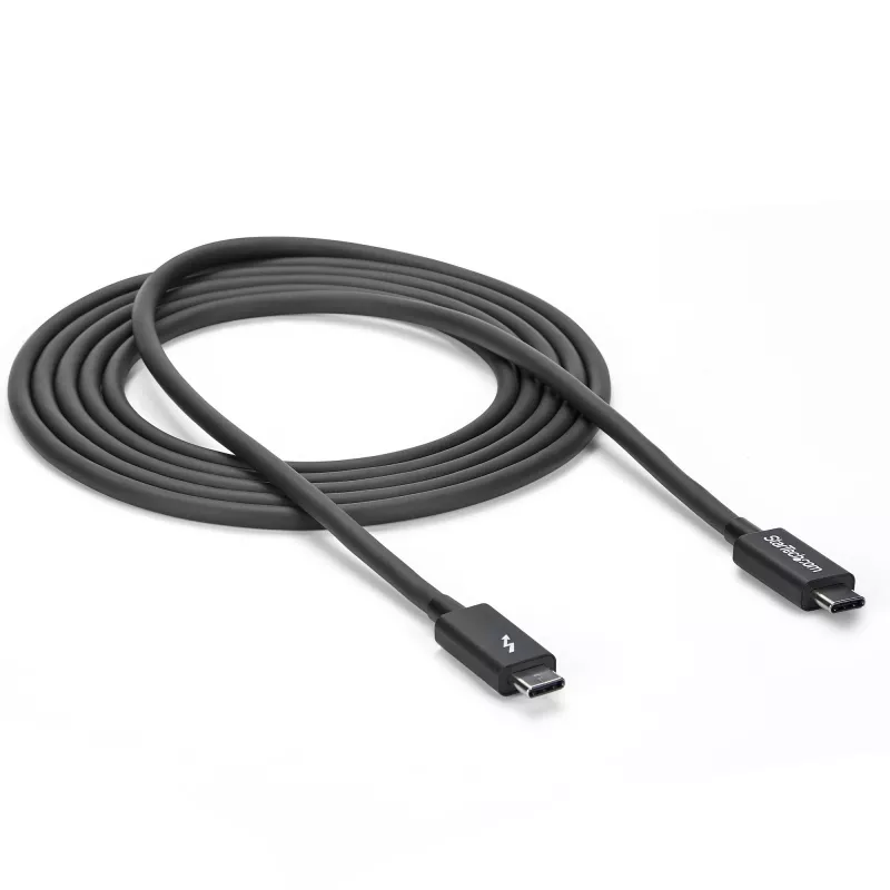 Cabo USB-C Thunderbolt 3 (20Gbit/s) StarTech.com 2m – compatível com Thunderbolt, USB e DisplayPort