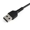 Cabo USB-A para Lightning preto resistente StarTech.com 15 cm – Cabo de carregamento/sincronização USB Type-A para Lightning robusto em fibra aramida – Certificado Apple MFi para iPad/iPhone 12
