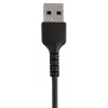 Cabo USB-A para Lightning preto resistente StarTech.com 15 cm – Cabo de carregamento/sincronização USB Type-A para Lightning robusto em fibra aramida – Certificado Apple MFi para iPad/iPhone 12